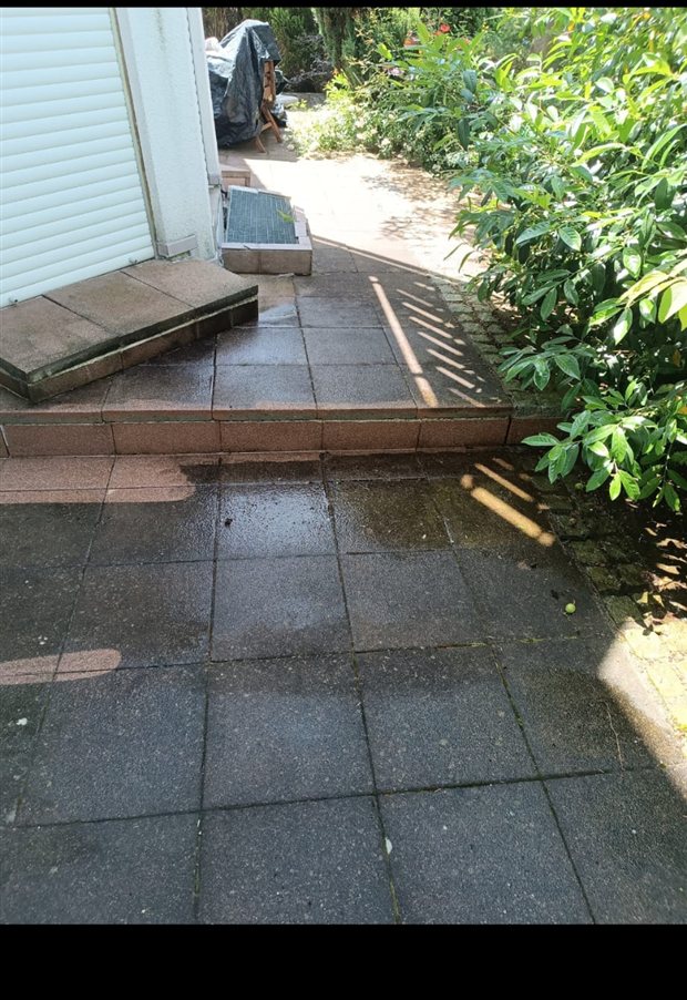 Terrasse vorher